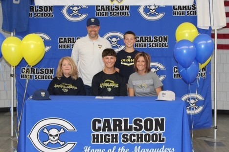 Carlson’s Preston Eighmey set to play baseball at Spring Arbor University next school year – The News Herald