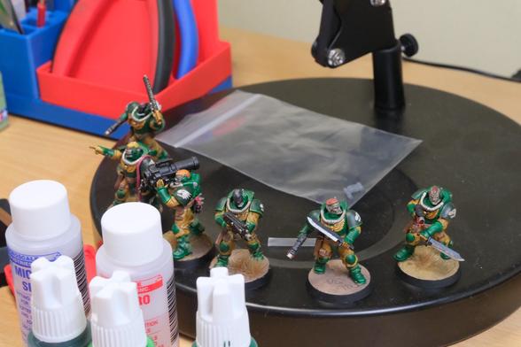 My 6 completed Kill Team scouts.