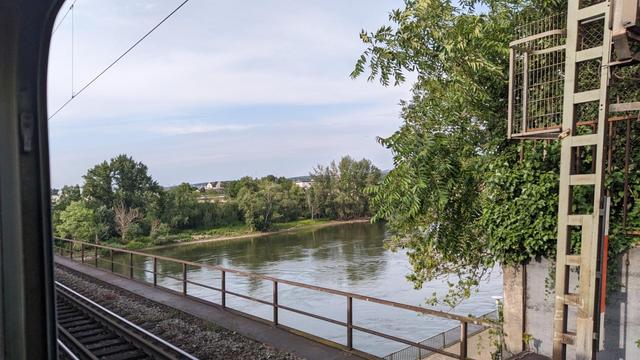 Mosel bei geöffnetem Fenster