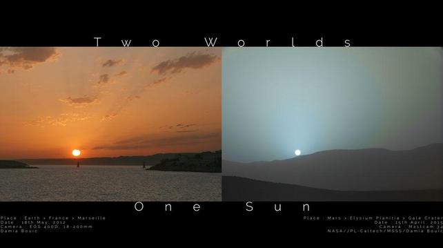 APOD for 2025-06-15 - Two Worlds, One Sun