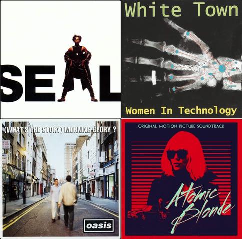 2x2 grid of album art
