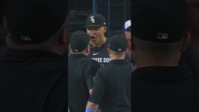 White Sox manager Will Venable was ejected from the game in the first inning 😱 #ejection #WhiteSox