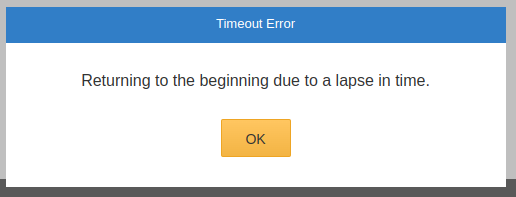"Returning to the beginning due to a lapse in time" sounds like a pretty good idea to me.