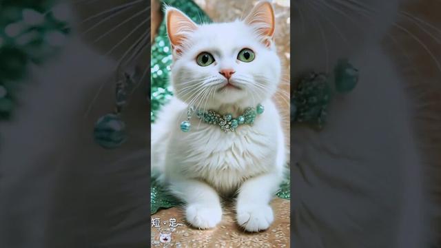 流行に乗って、人魚になった猫？！　#マンチカン #ai  #tiktokeffects