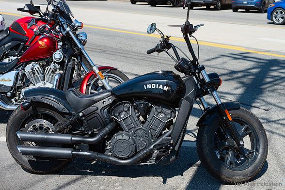 Indian Scout Bobber Sixty motorcycle