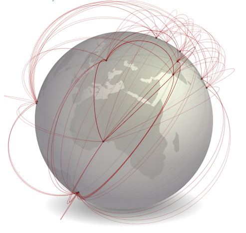https://observablehq.com/@d3/faux-parabolic-arcs