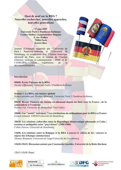 Programme du colloque, page 1