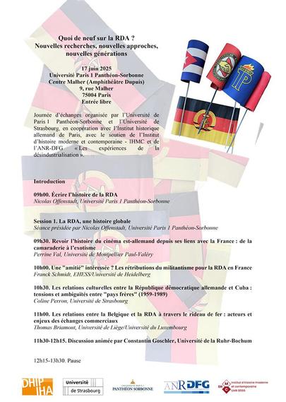 Programme du colloque, page 1