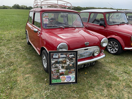 We do love a #MorrisMiniMinor on #MiniMonday, good job we manufacture engine bay stickers for them init - http://miniphernalia.co.uk