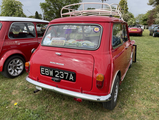 We do love a #MorrisMiniMinor on #MiniMonday, good job we manufacture engine bay stickers for them init - http://miniphernalia.co.uk