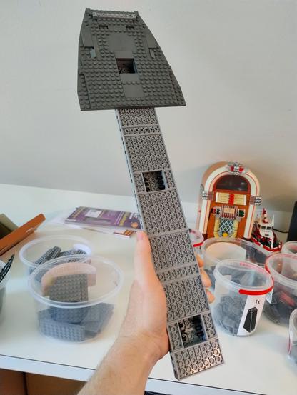 Zentrale Struktur dessen, was mal der Battlestar Galactica wird.