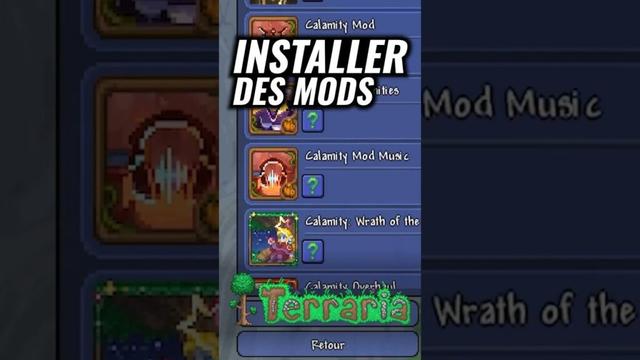 Comment mettre des Mods sur Terraria ?