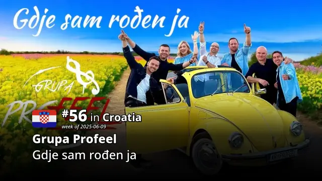 №.56 in Croatia
Grupa Profeel – “Gdje sam rođen ja”
