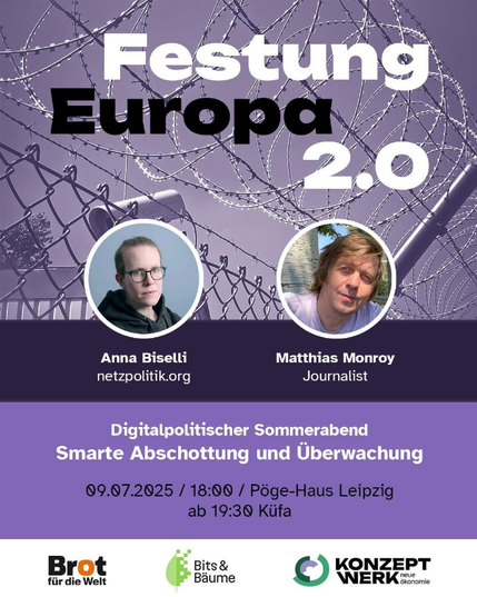 Poster der Veranstaltung mit den zwei Gesichtern und den Hauptinfos aus dem Post.