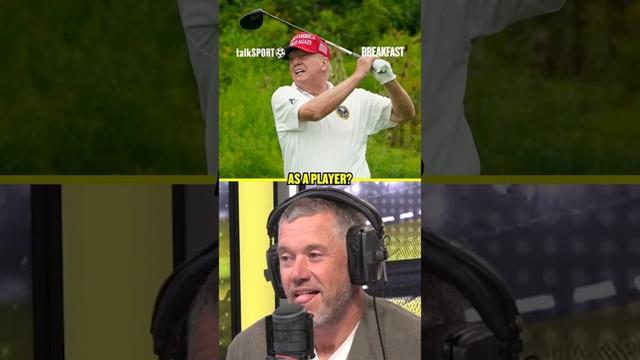 Is Donald Trump actually any good at golf? Lee Westwood reveals all... 👀 #golf #donaldtrump #trump