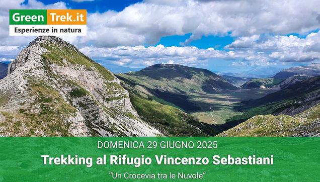 Panorama sui Piani di Pezza e Cimata di Puzzillo dal Rifugio Vicenzo Sebastiani. Rocca di Mezzo, L'Aquila (Abruzzo).