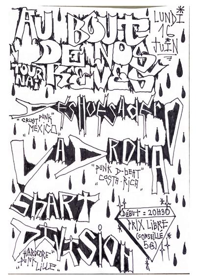 Deshuesadero + Ladrona + Shart Division @ Bout de Nos Rêves Tournai 16.06.2025