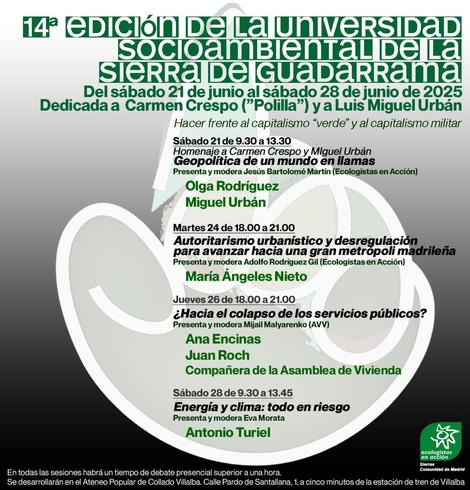 Charla: "¿Hacia el colapso de los servicios públicos"