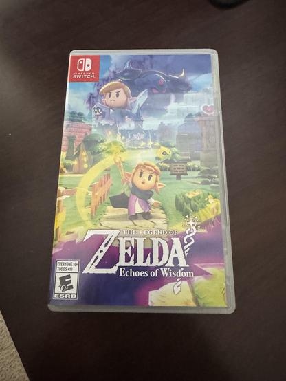 Game care for the Nintendo Switch game "The Legend of Zelda: Echoes of Wisdom".