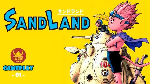 Jogo - Sand Land - Parte 1 -  Caindo na Estrada