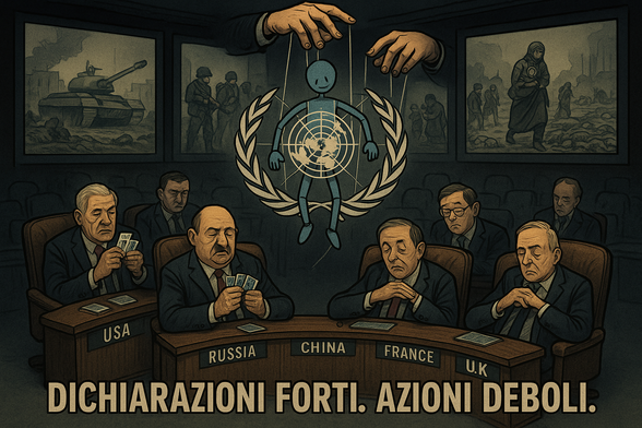 Consiglio di sicurezza dell'Onu inutile e manovrato dall'alto