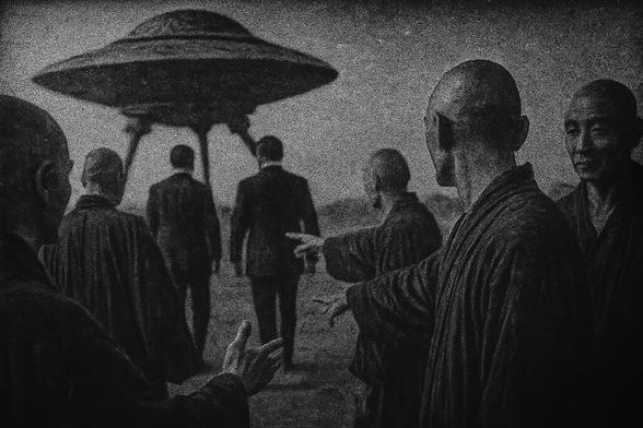 Leaked images of the so-called ‘Baldonian Faction” visiting with government officials in 1942