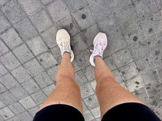 Mismatched shoes