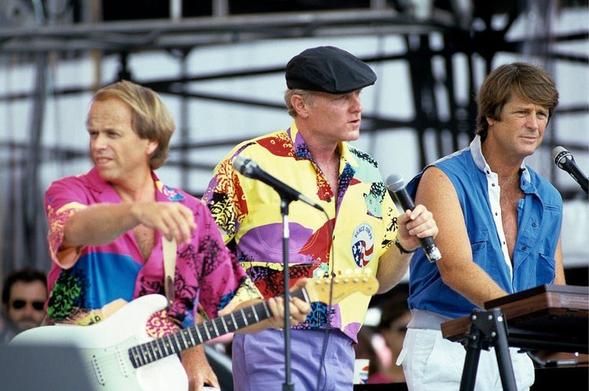 “The Beach Boys performing at Live Aid in front of 100,000 people in the John F. Kennedy Stadium, Philadelphia USA on the 13th July, 1985.”

image https://morrisonhotelgallery.com/search?q=beach+boys