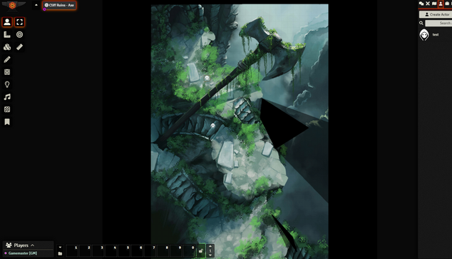Foundry VTT screenshot by Domille's Wondrous Works.