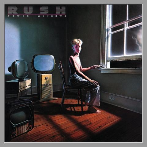 Album cover art for "Power Windows" by Rush