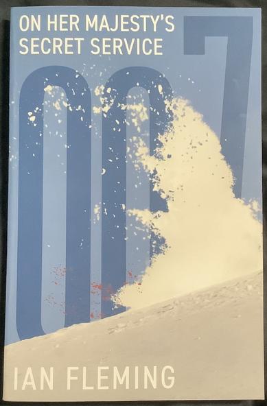 The cover of my copy of On Her Majesty’s Secret Service by Ian Fleming