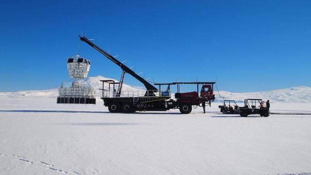 Popular Science article says scientists can explain radio wave emissions coming from below the ice of Antartica