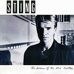 Album cover of “The Dream of the Blue Turtles” by Sting, 1985.