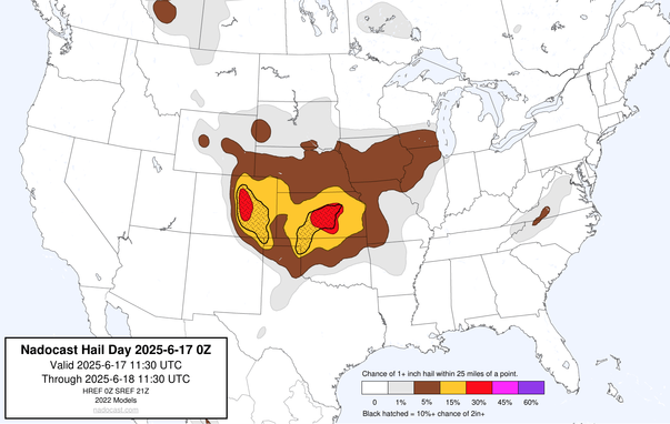 0z Day #Hail Forecast