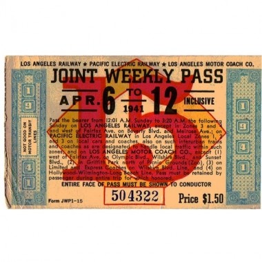 Picture of a public transportation ticket from attached website, usually for a train or bus.