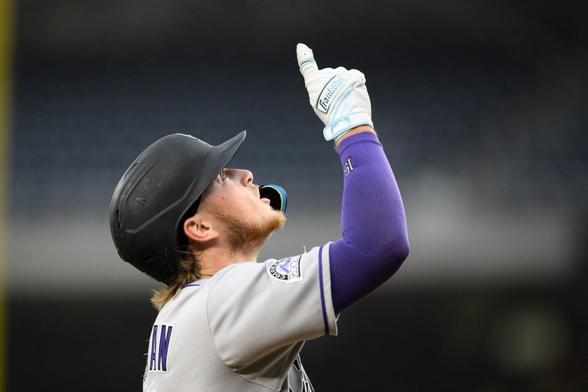 Hunter Goodman, Mickey Moniak homer in ninth, lift Rockies to road win