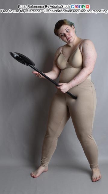 Original photo of the person and the pose