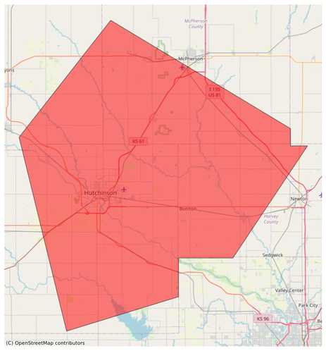 Severe Thunderstorm Warning -  - NWS Wichita KS
