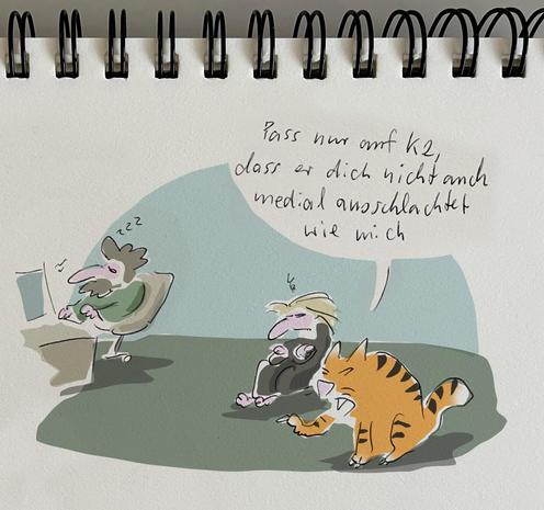 Der Tiger warnt K2 vor medialer Ausbeutung durch den Papa