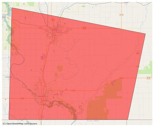 Severe Thunderstorm Warning - Kay, #OK - NWS Wichita KS