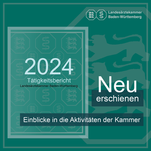 Cover des neuen Tätigkeitsberichts