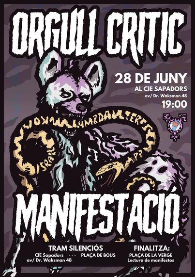 Manifestació de l'Orgull Crític 2025