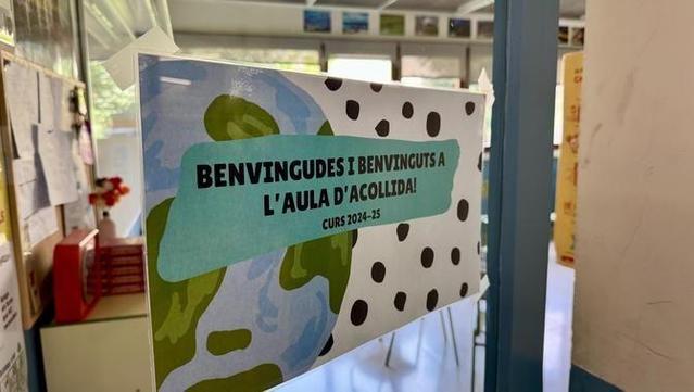 Aula d'acollida de l'INS Joan Brudieu  (3Cat/Joaquim Albalate)