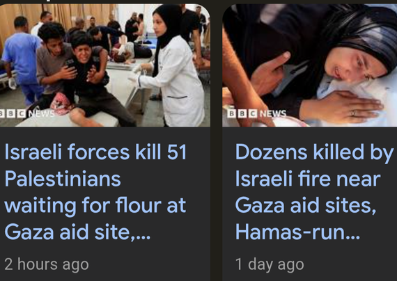 Israel kills dozens at food relief aid site