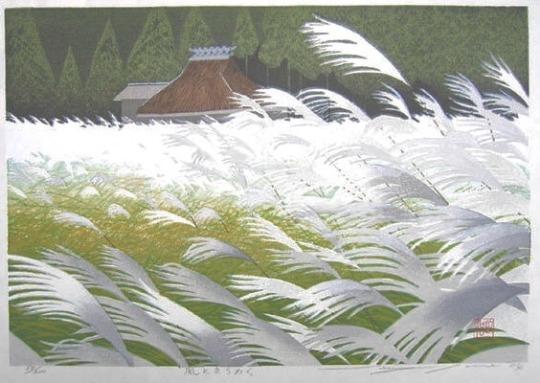 #Autumn scenes by contemporary #ukiyoe artist Sano Seiji, 2.