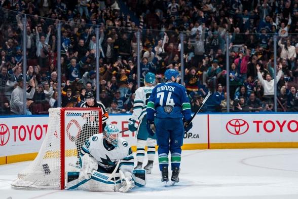 Streaky scoring led to a career high in goals for Jake DeBrusk in his first season with the Canucks: 2024-25 Year in Review