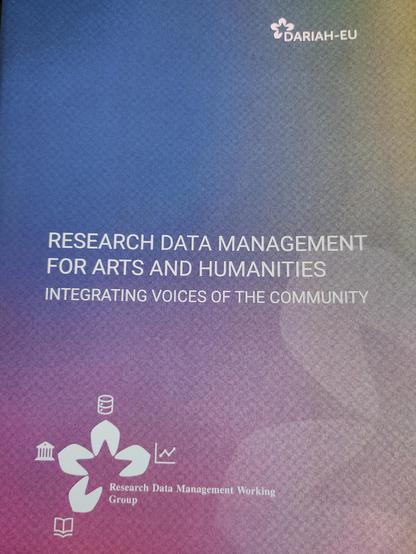 Cover of the Dariah EU publication "Integrating Voices of the Community"