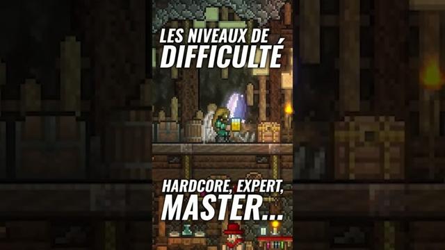 Les différents niveaux de difficulté de Terraria
