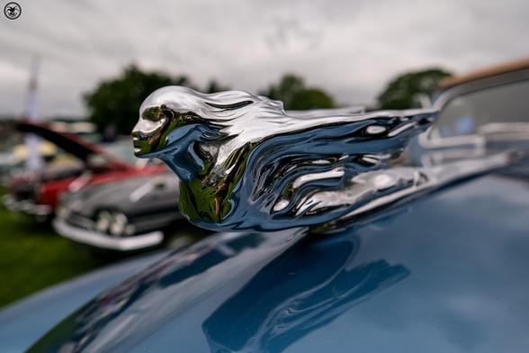 classic car lady shaped hood ornament