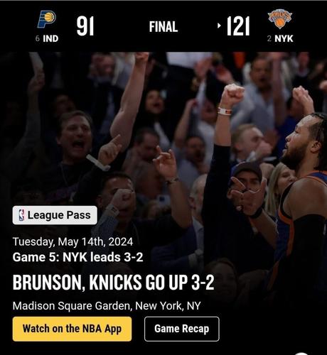 I remember a certain game five last year where all hope seemed lost